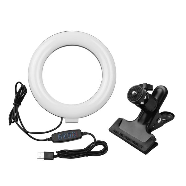 6.3" Rotatable Selfie Ring Light