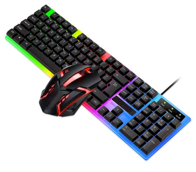 Usb Gaming backlight Keyboard with Mouse Combo - Wired K-518