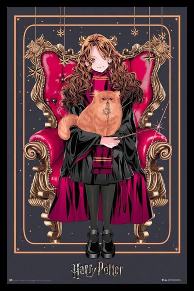 Hermione Poster With Black Frame image