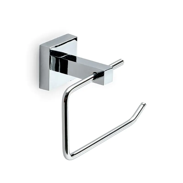Minimalistic Toilet Paper Holder, Chrome Plated