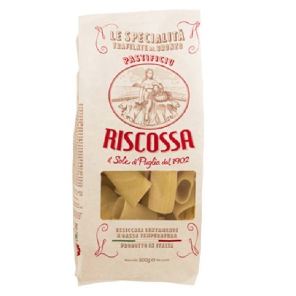 Riscossa - Paccheri Bronze Die Cut Pasta 500g
