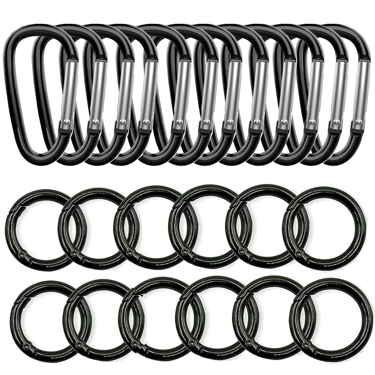 Stainless Steel Spring Snap Hook Carabiner - 304 Stainless Steel Clips Set, Shop Today. Get it Tomorrow!