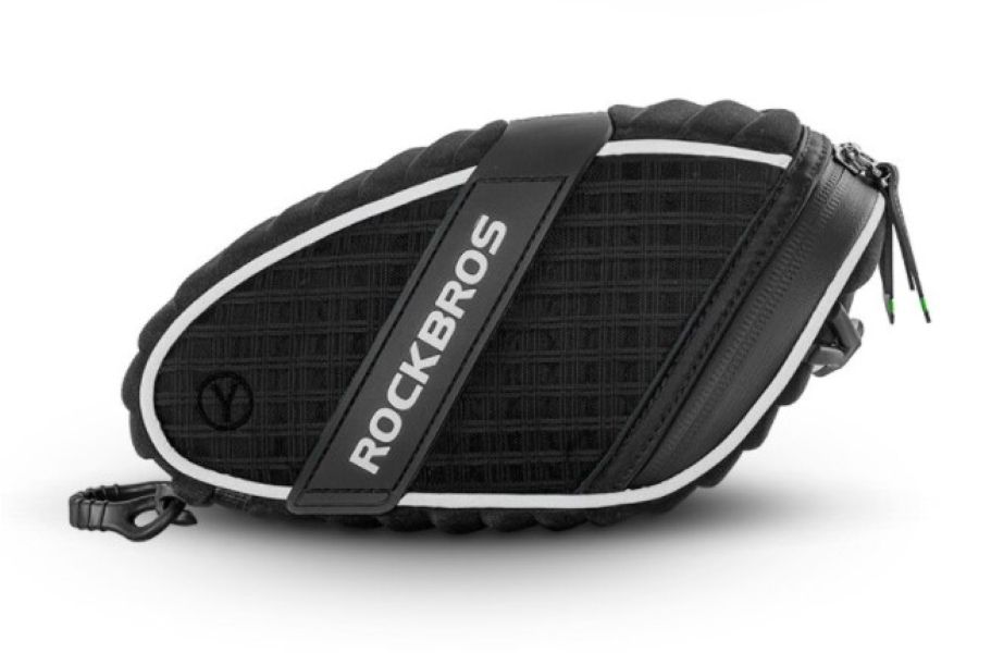 Rockbros Bicycle Seat Bag 1.5L Black Shop Today. Get it Tomorrow