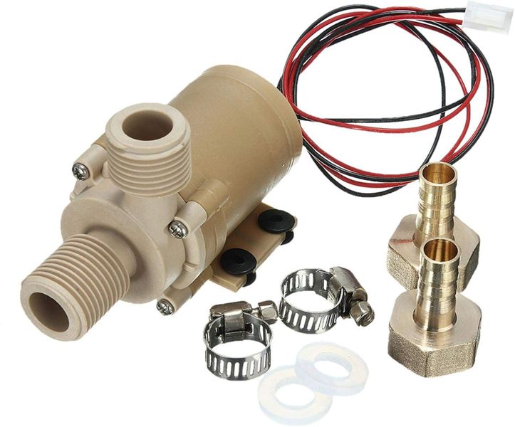 Hot Water Pump Brushless 12V 6W Ceramic Core High-Temperature Resistant
