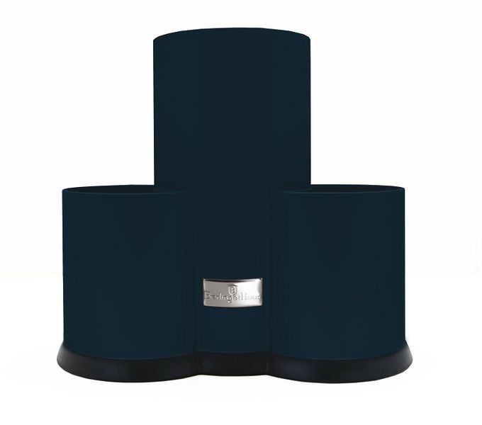 Berlinger Haus 3-Tiered Universal Knife and Kitchen Utensil Stand - Aquamarine Edition