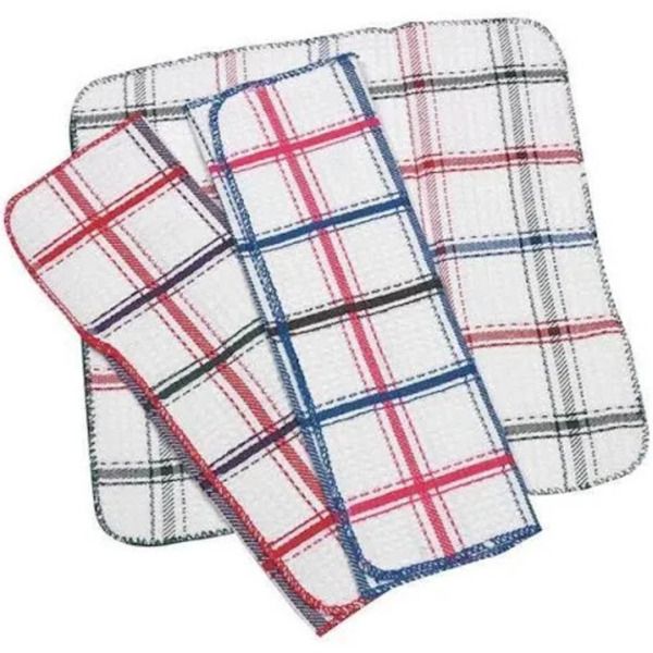 New Waffle Dish Cloth Swabs Multicolour Homeware Kitchen Essential   S Zoom.file