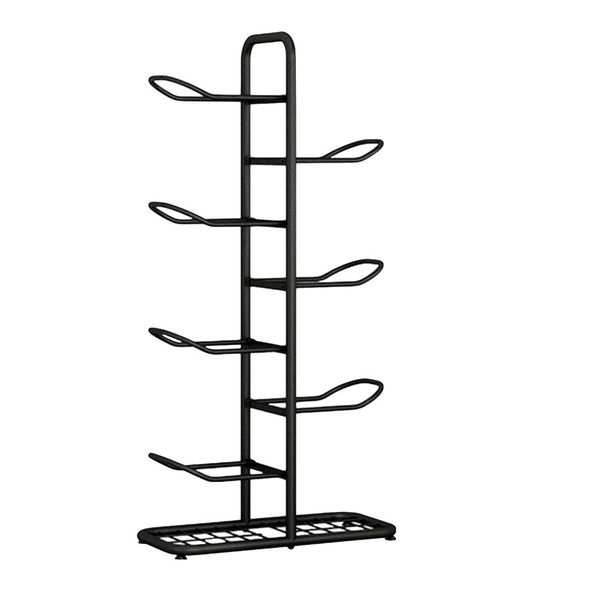 Sport Multi-Layer Vertical Metal Basketball Storage Rack - 116cm