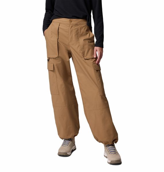 Columbia Women's Brea Falls Cotton Ripstop Pants Delta