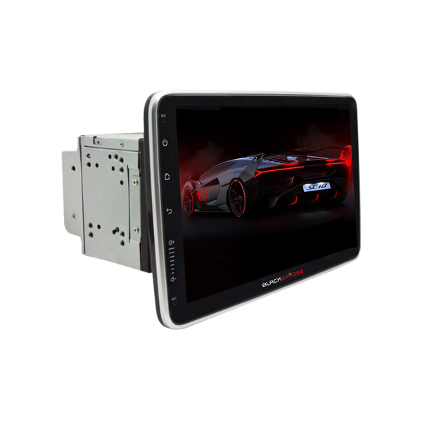 Blackspider BSM102DD 10.1'' Wireless AppleCarPlay &amp; AndroidAuto DDin 360