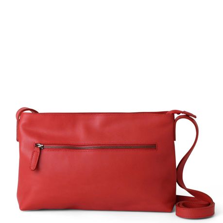 red leather crossbody