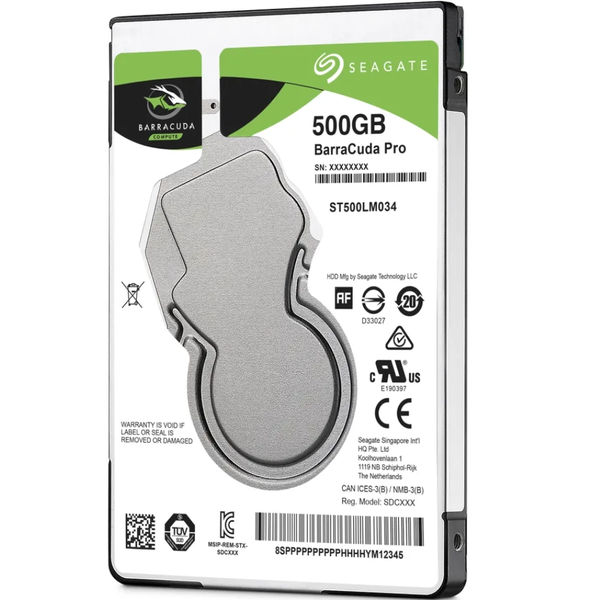 Seagate Barracuda Pro 500GB 2.5" Hard Drive - Internal Harddrive HDD