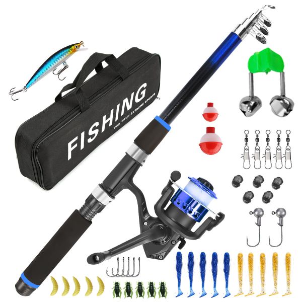 SSlan Beginner Parent-Child Fishing Rod Set - 1.8/2.1m