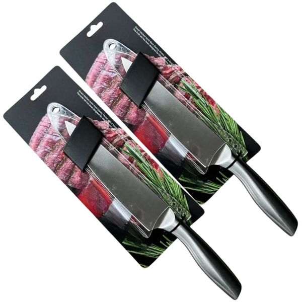Piece Silver Chef Knife Set - 8" (34cm).
