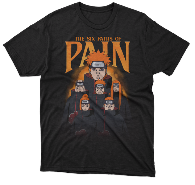 Naruto - Wraths of pain - YOUTH black T-shirt