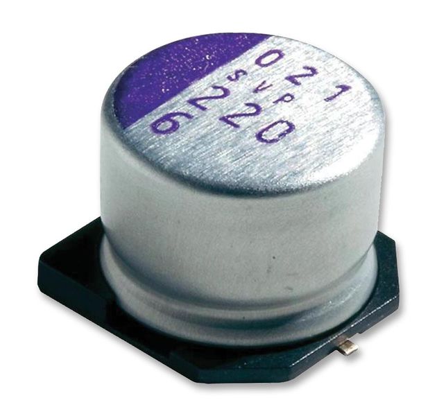 Vishay (MAL218197303E3) Polymer Aluminium Electrolytic Capacitor, 220 µF