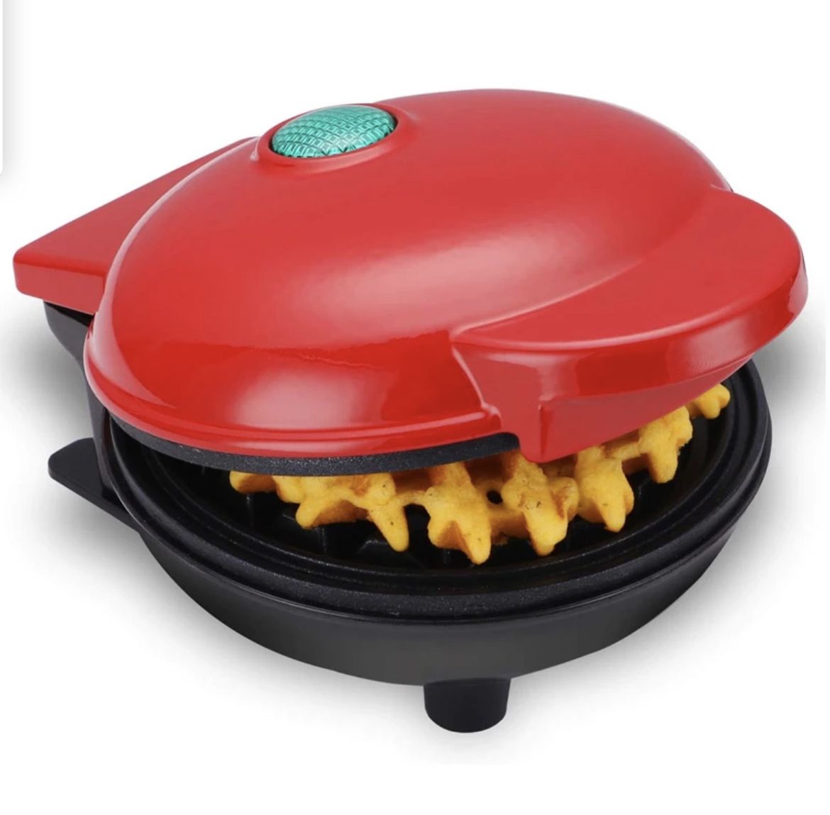 JJ NonStick Mini Waffle Maker Shop Today. Get it Tomorrow