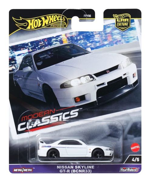 Modern Classics Nissan Skyline Gt-R Bcnr33 White