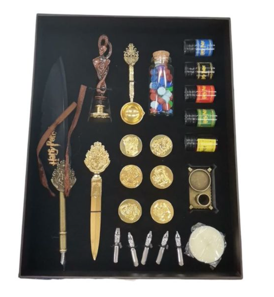 Hogwarts Calligraphy Deluxe Set - 25-Piece Wizardry Writing Collection