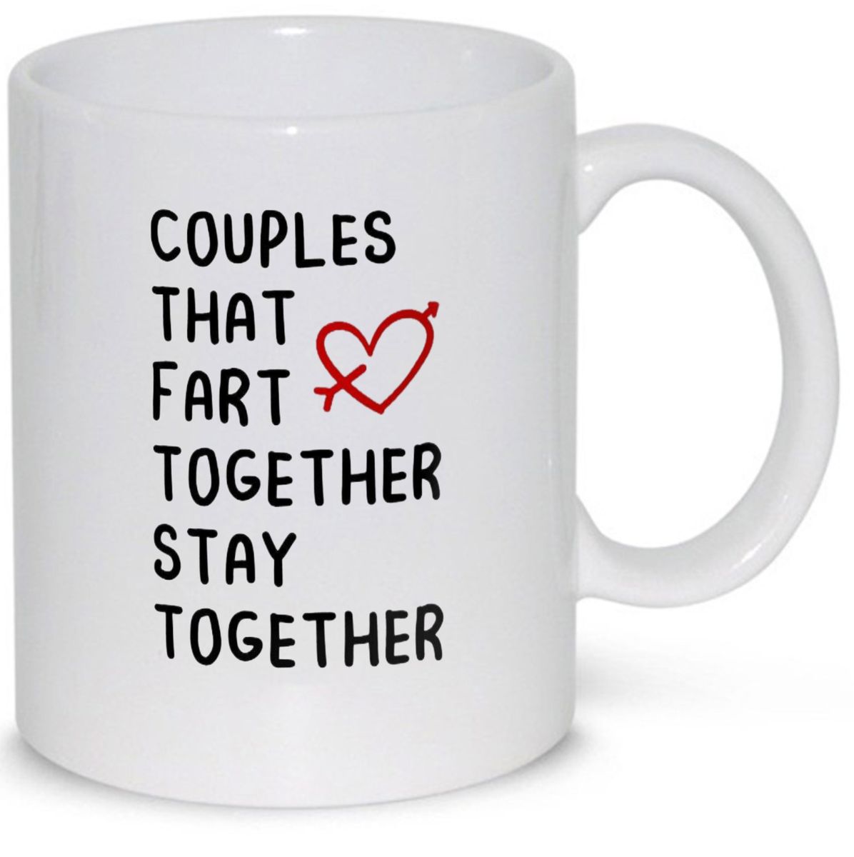 Couples That Fart Together Birthday Christmas Anniversary Gift Mug, Shop  Today. Get it Tomorrow!