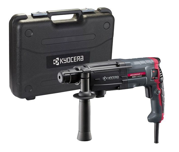 Kyocera AED-2630vr Rotary Hammer 830w 26mm SDS-Plus (4-Mode)