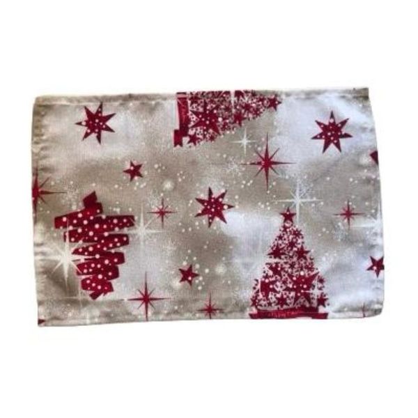 Christmas Cotton Placemats , Set of 8 PIECES 45X30cm