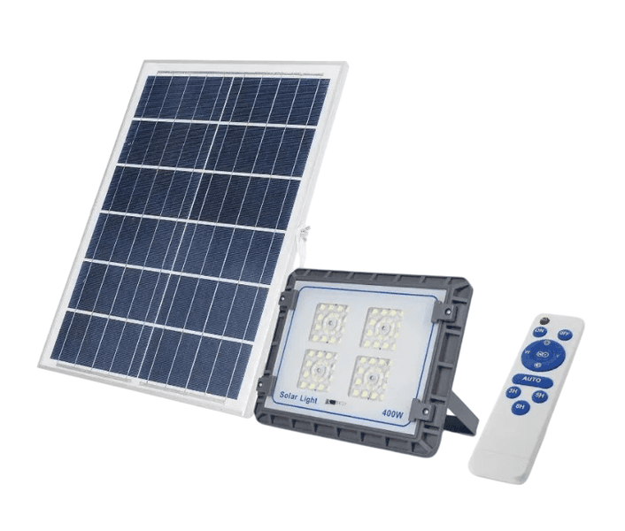 400W Solar LED Outdoor Street Light with Remote Control