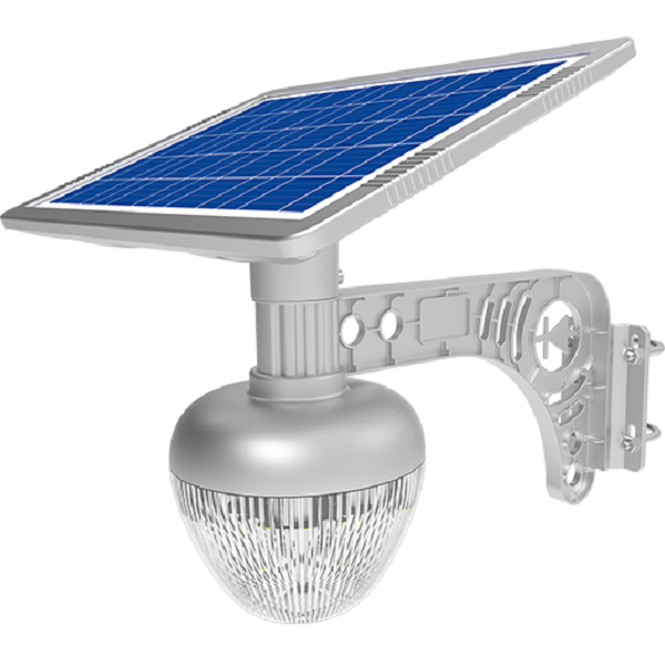 Golden Apple solar garden LED lantern for courtyard or landscape lighting