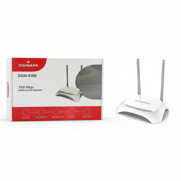 DIGIMARK Wireless Router - 300Mbps, WiFi AP - DGM-R300
