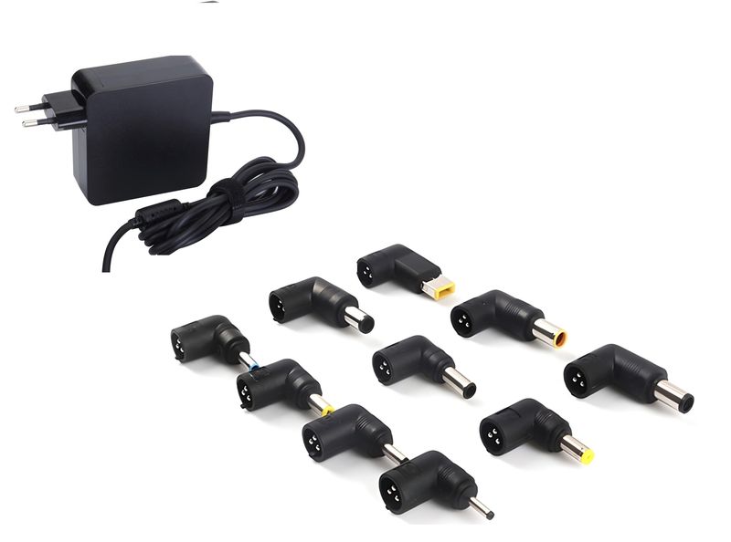 90W Univerasal Laptop Charger Plug &amp; Charge with 10 Tips Automatic Voltage