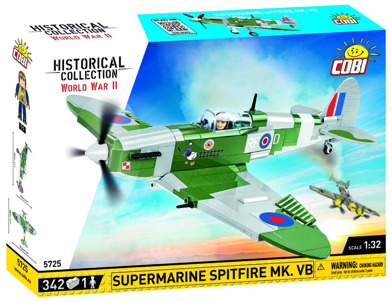 WW2 Supermarine Spitfire Aeroplane Construction Model