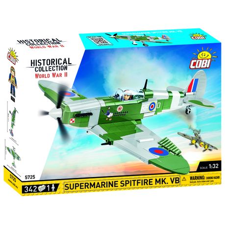 WW2 Supermarine Spitfire Aeroplane Construction Model Shop Today