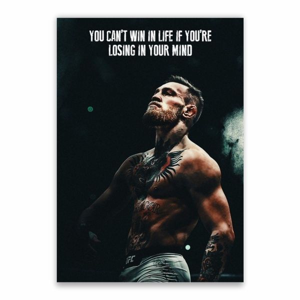 Conor McGregor Quote Poster - A1