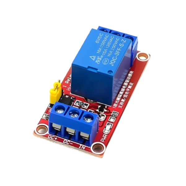 HKD 5V 1-Channel Relay Module with Optocoupler - High/Low Level Trigger