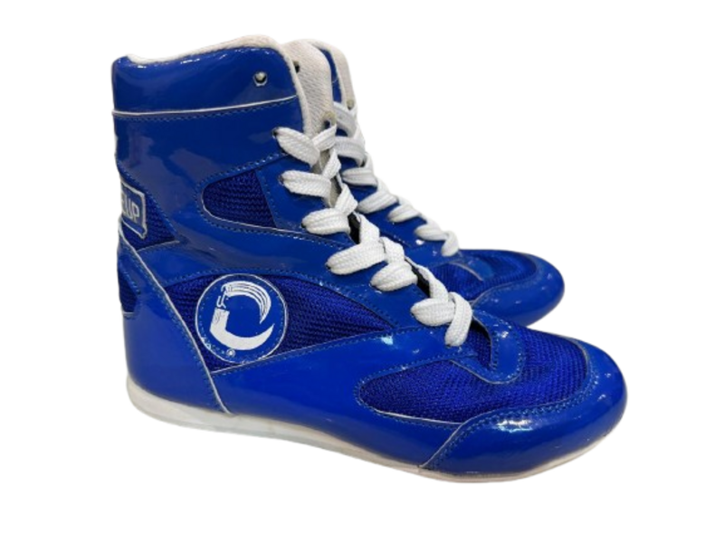 Grip FS Boxing Leather Shoes - Blue