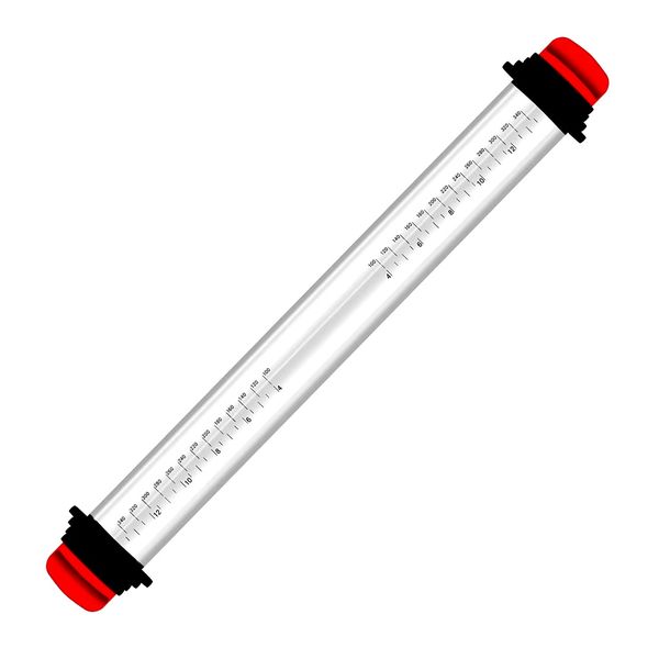 Stainless Steel Rolling Pin Calibrated