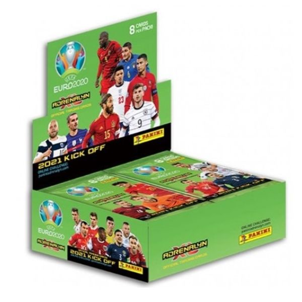 Euro 2020 Trading Cards Booster Box of 24
