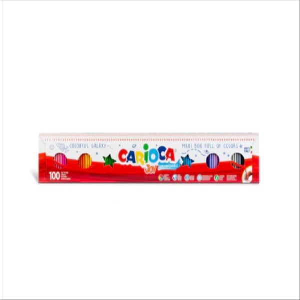 Carioca Superwashable Joy Fibre Tip Pens 100pc
