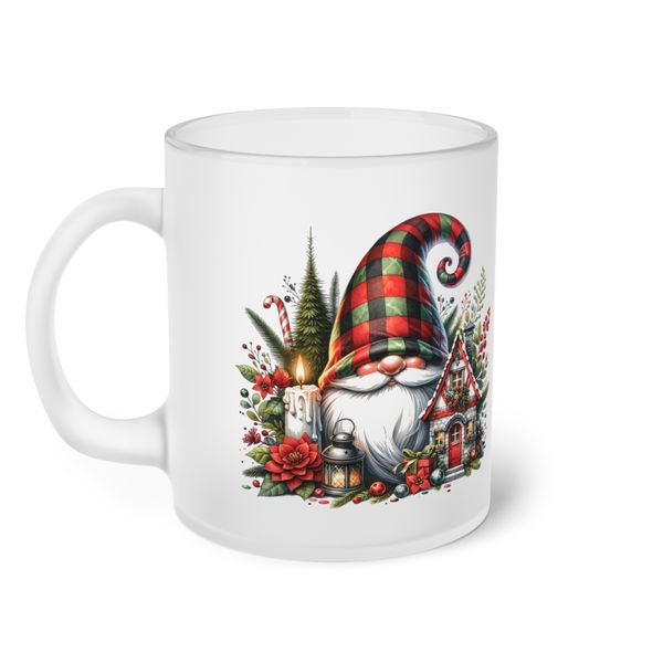 Christmas Gnome Frosted Mug Design 7