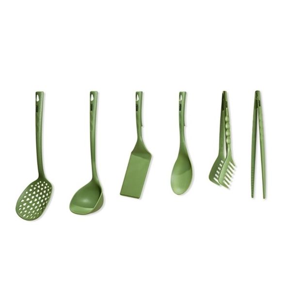 Risoli Dr.Green Nylon 6pc Kitchen Utensils