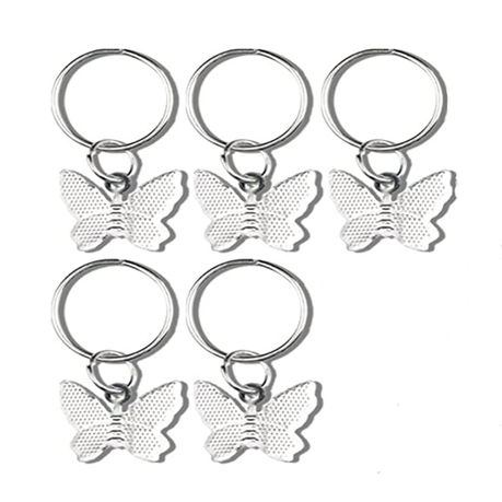 5 Piece Lady Girls Butterfly Hair Rings, Braids Plaits Hair Clips | Buy  Online in South Africa 