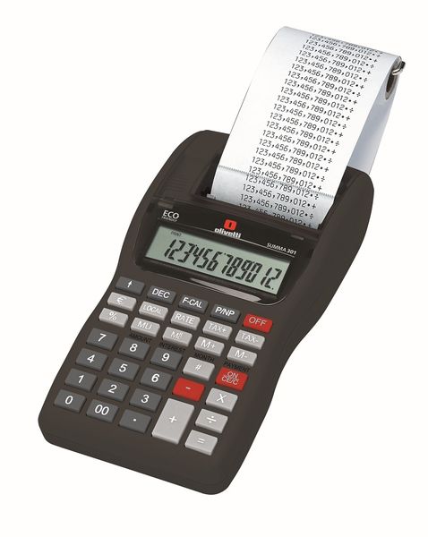 Olivetti Summa 301 Print &amp; Display Calculator
