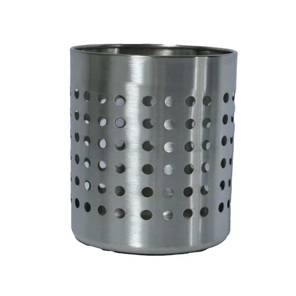 Five Simply Smart Stainless Steel Cutlery Holder - 11.5cm x 13.8cm