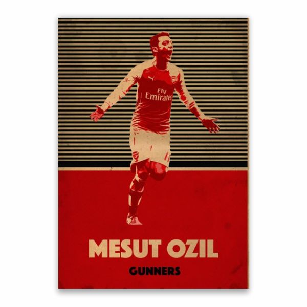 Mesut Ozil Gunners Poster - A1