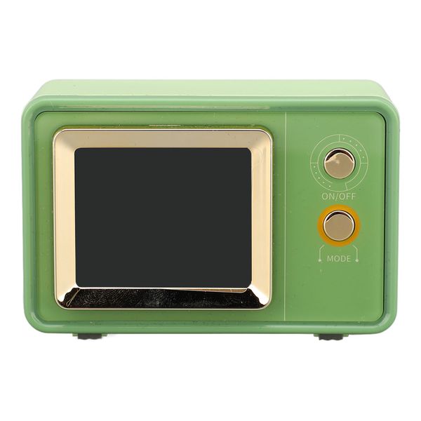 Retro TV Speaker, Multifunctional, Green