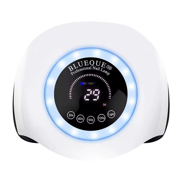 BLUEQUE Portable Auto Sensor UV Led Gel Lamp Nail Dryer