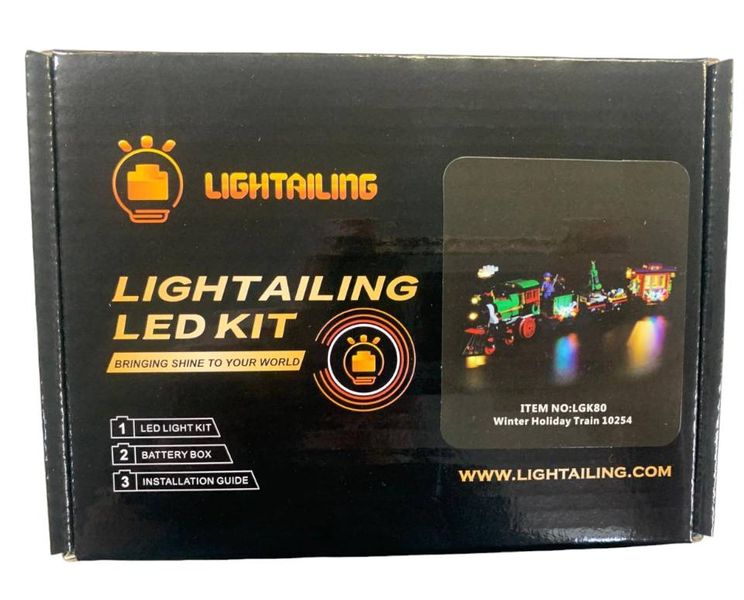 Lightailing Light Set For Lego 10254 Winter Holiday Train