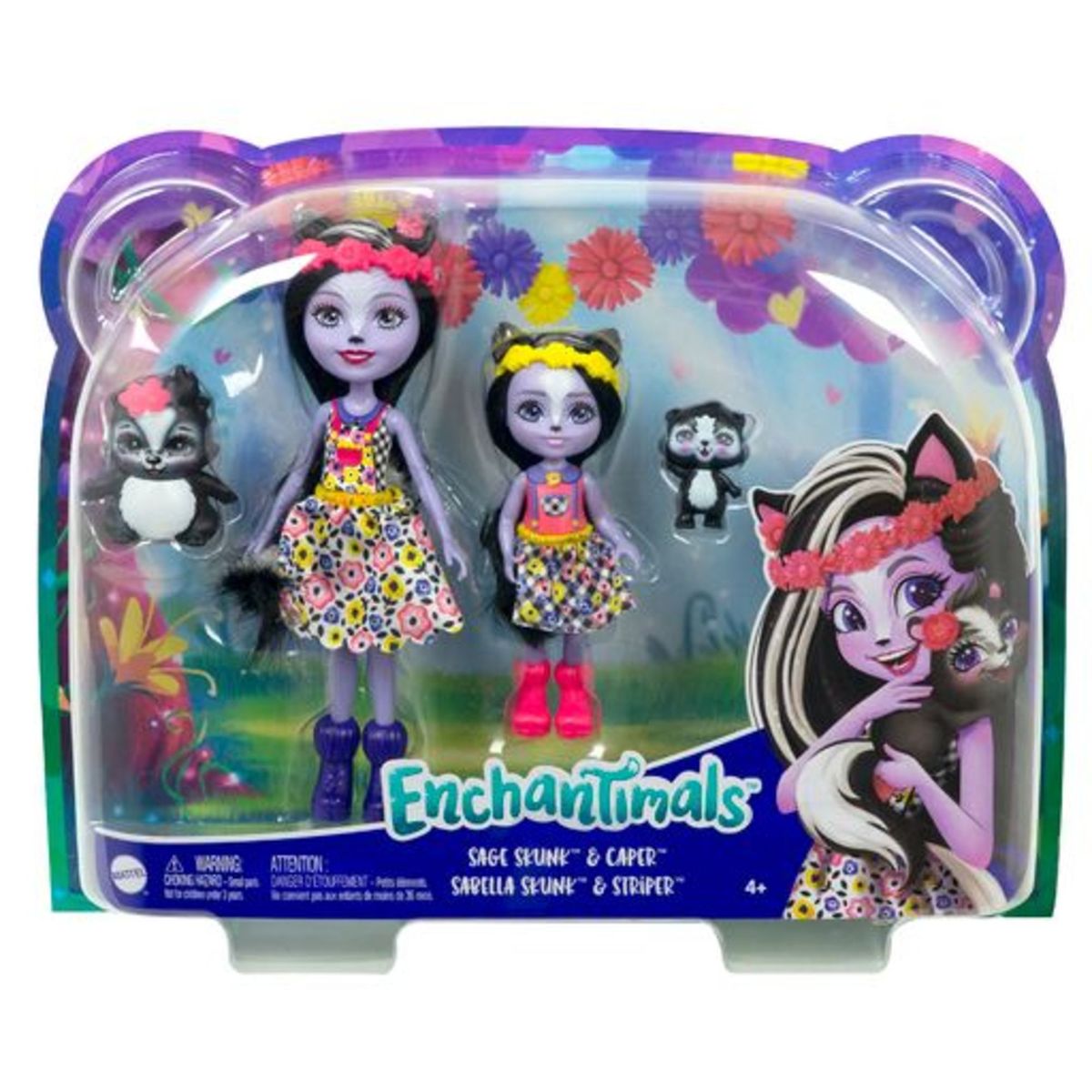 Enchantimals skunk doll online