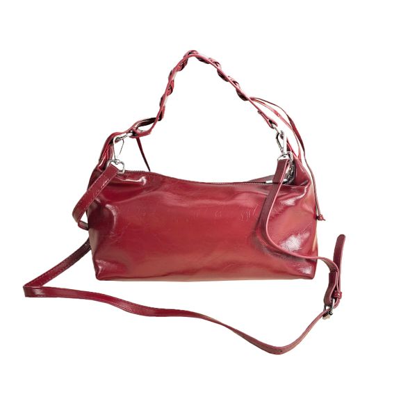 Fashion Women's Solid Color Shoulder Bag With Ad image