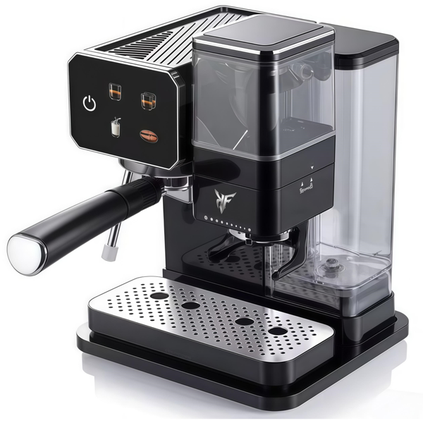 Modern Luxury Espresso Coffee Machine with Milk Foaming Steam Coffee