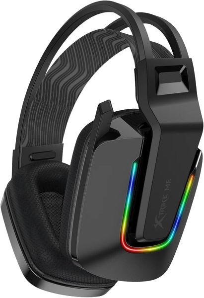 XTRIKE Me Stereo Sound Backlit Gaming Headset - GH-712 - Black - RGB Lighting